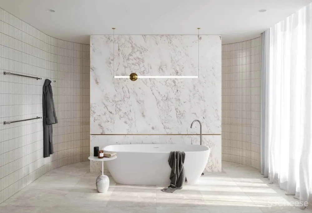 一梯两户一字排开的平层公寓,这才叫真正的大开间!