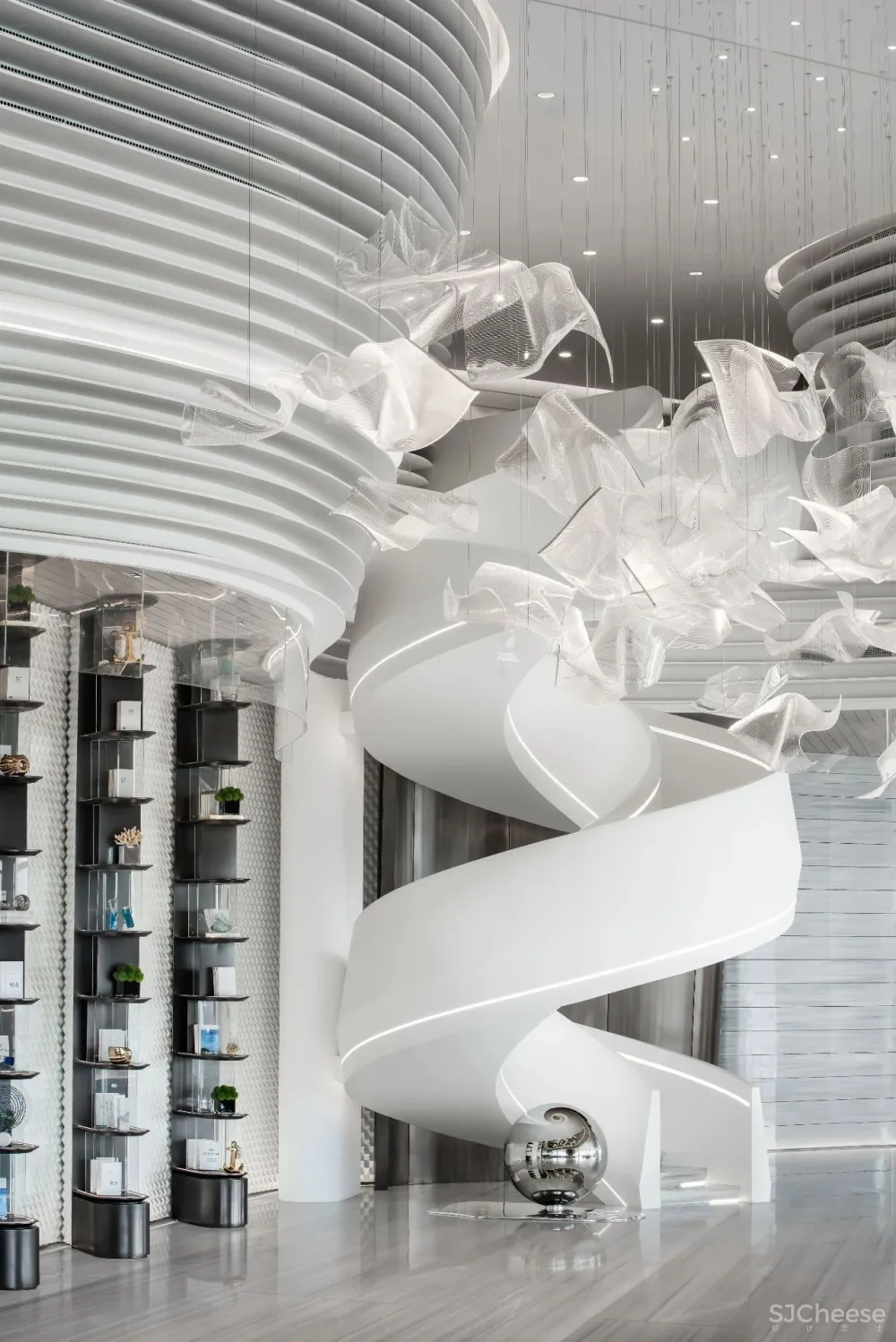 金茂青岛售楼处:创新一座岛 赛瑞迪普空间设计