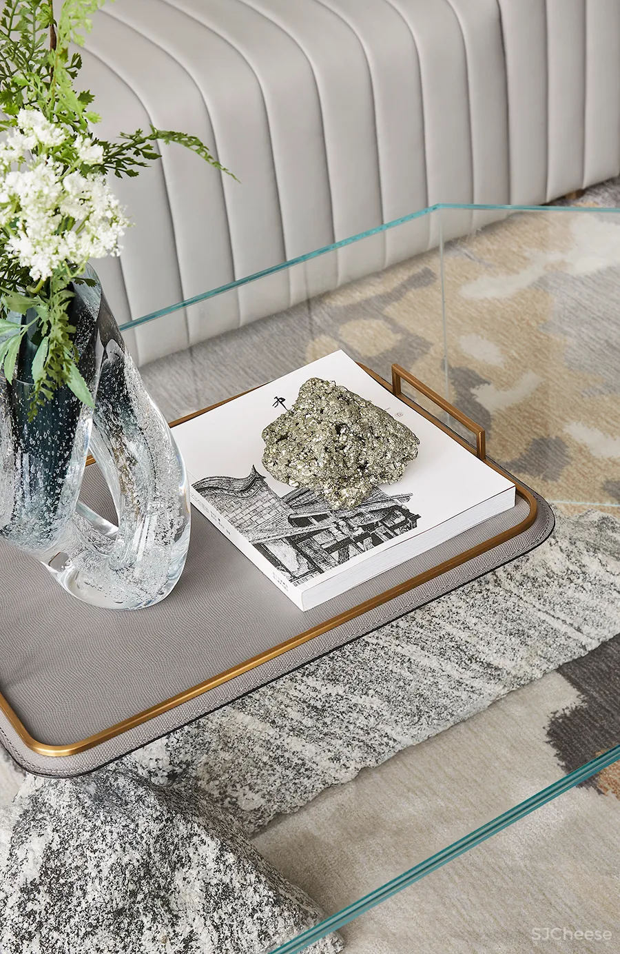 460㎡简雅售楼处,超凡脱俗的高级感 潘天寿-馥高