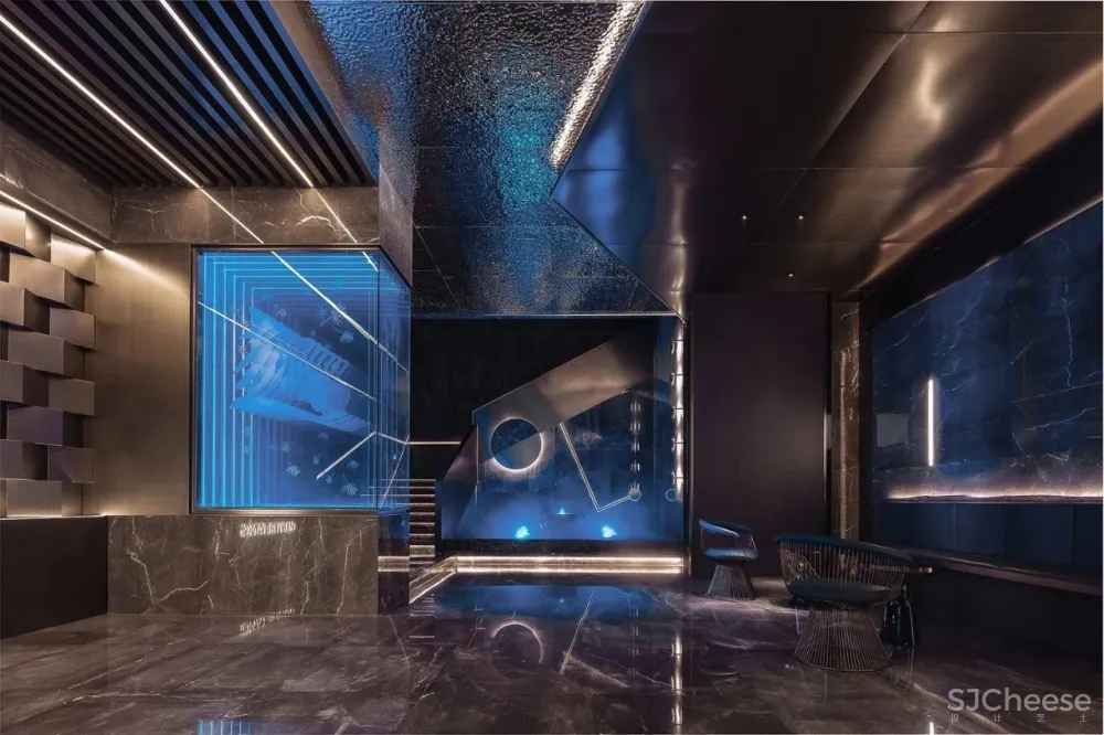 用当代艺术展现理想休闲生活画卷 墨高设计