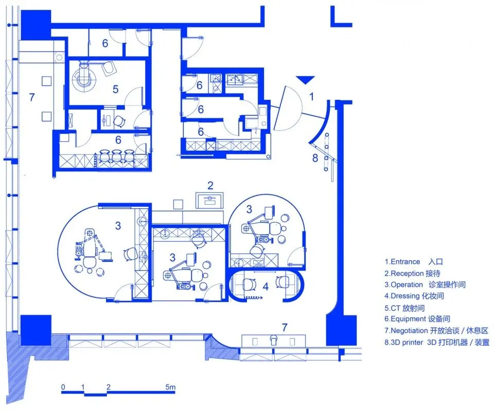新作 弱化界限,建立具有未来感的空间 成都 元气美牙 木斗设计