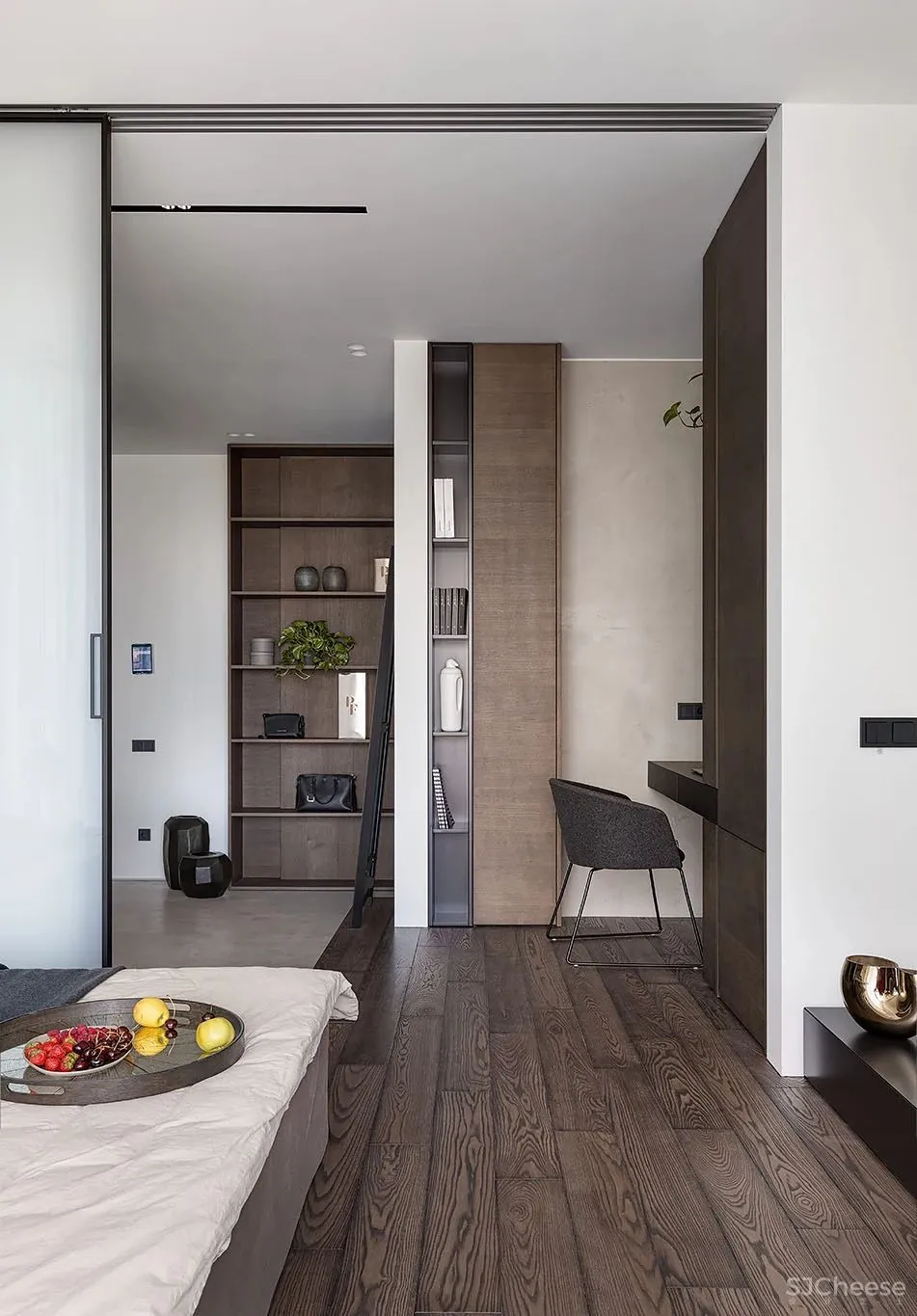 现代极简风一居室 Diana Lobodiuk