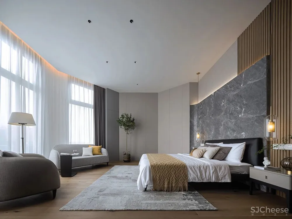 潘天云 600㎡ 奢华江景顶层复式,深邃于空,容纳万境!