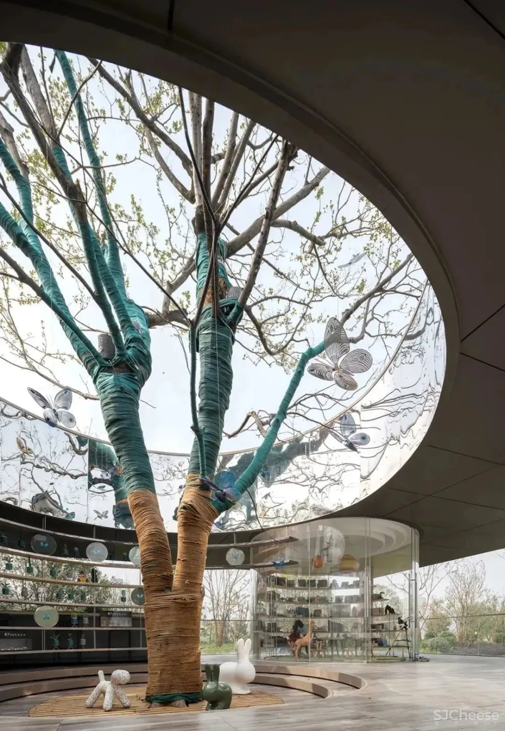 庄生晓梦 蝶舞中原 春山秋水