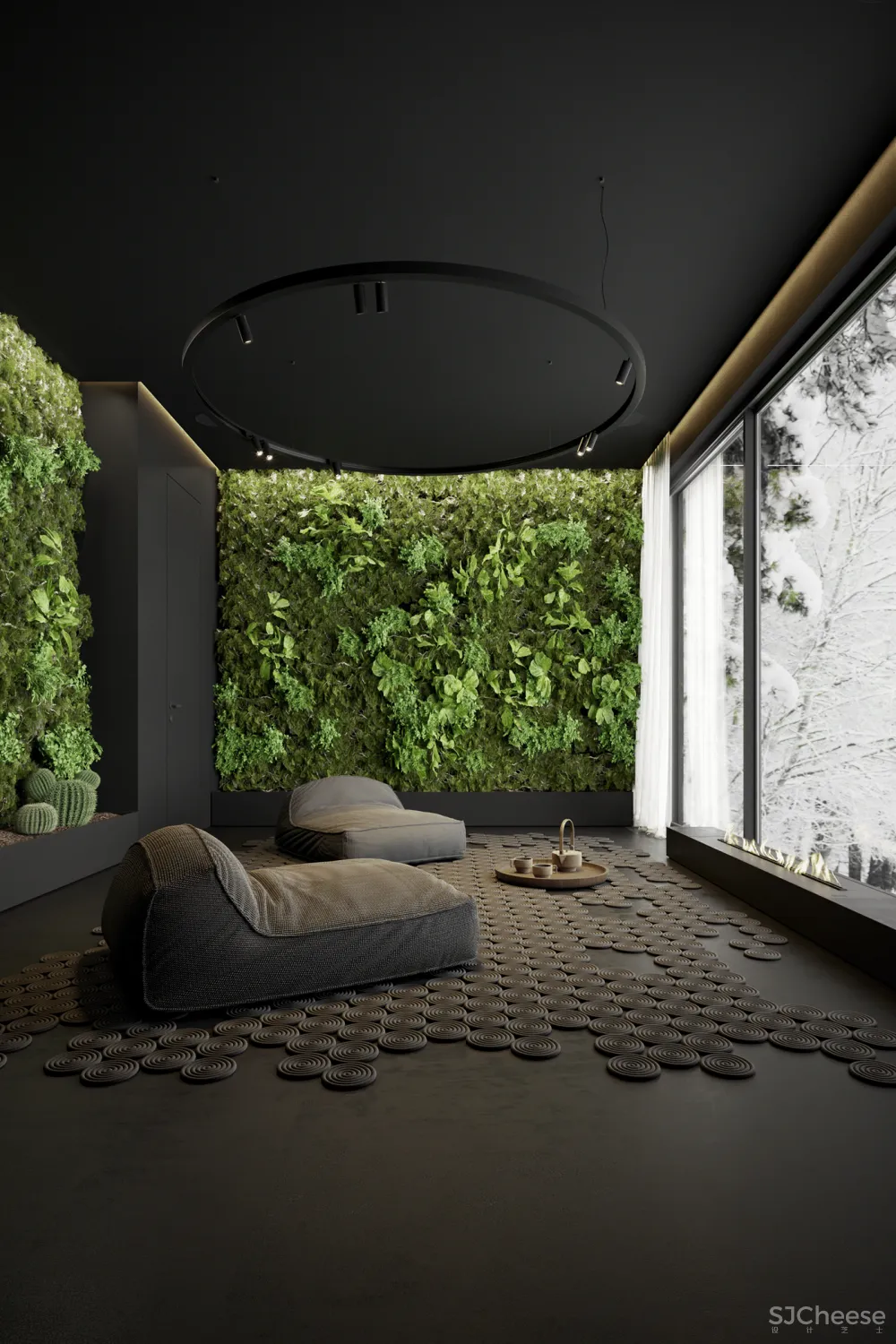 270㎡黑色空间,高级迷人!