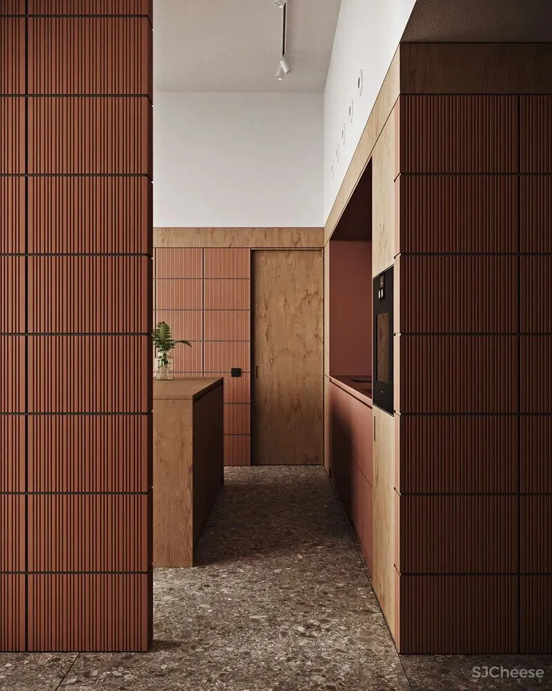 116m² 私宅,简约风格下,却有着强大的收纳空间