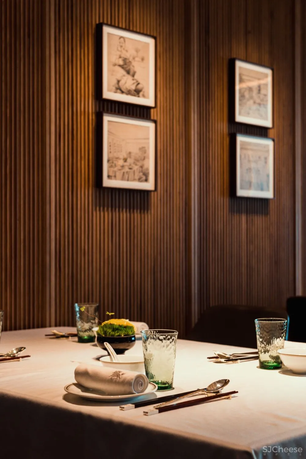星作丨德坚设计新作:上海新荣记餐厅