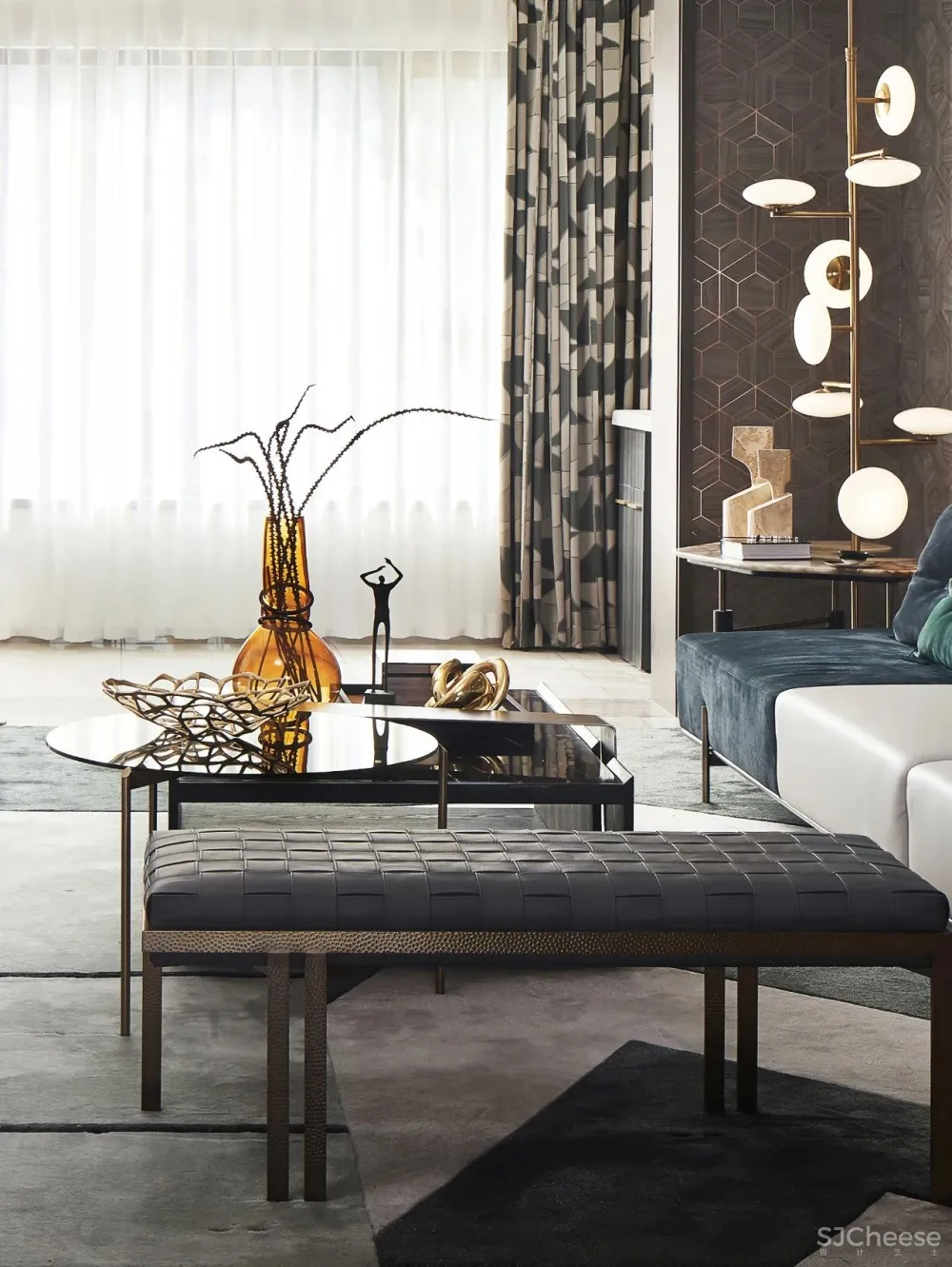 布鲁盟设计 唐山「唐城·壹零壹」三期精装平墅样板间