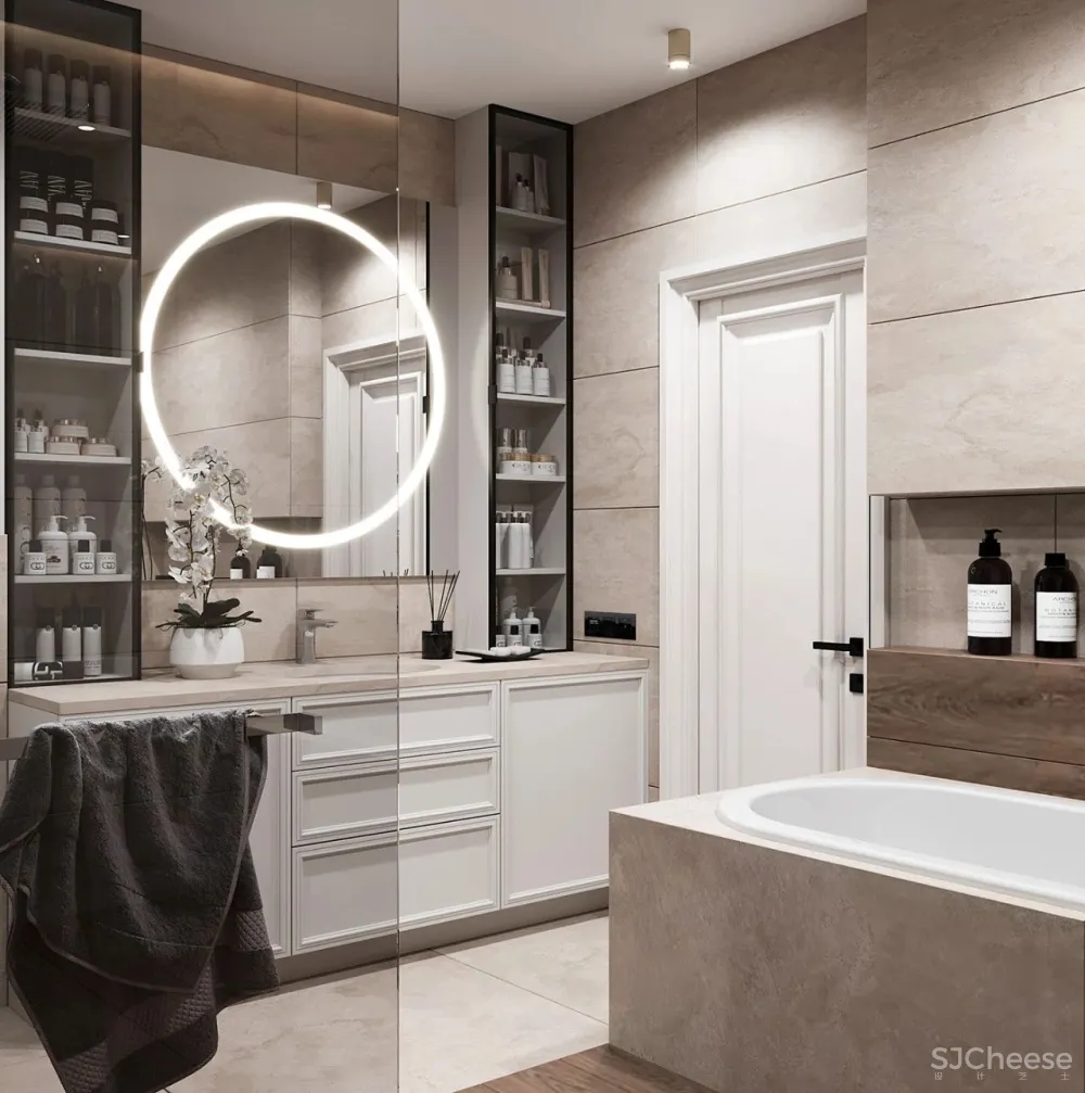 110㎡现代优雅风,温润美宅!