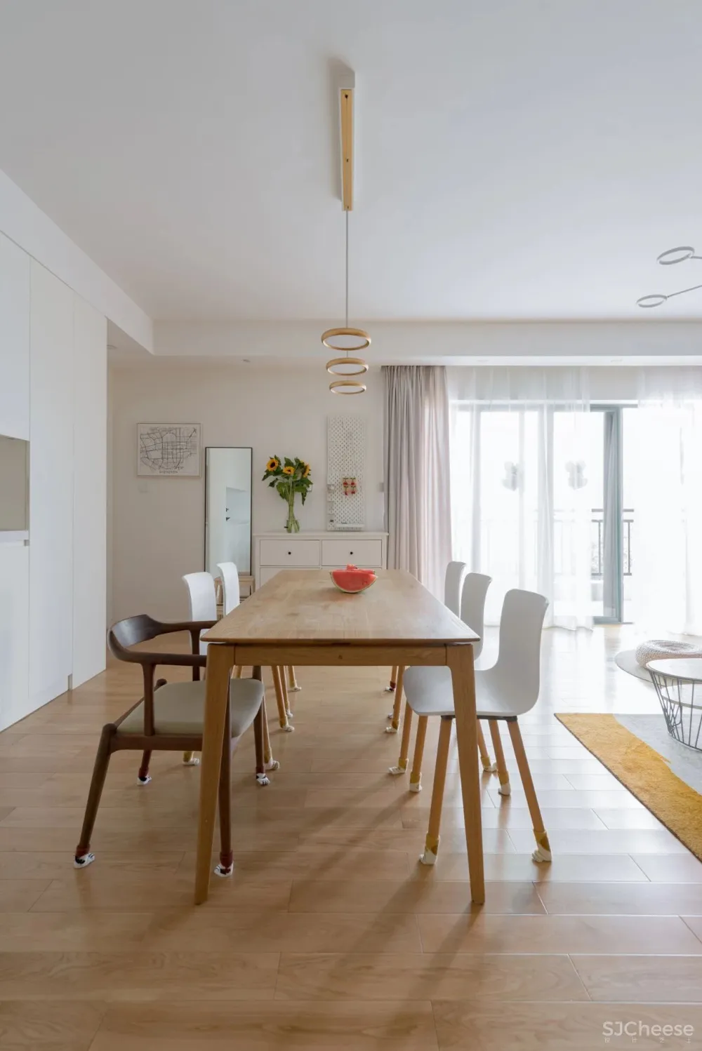 漾设计新作 120m²日式风格家居——风和日暄