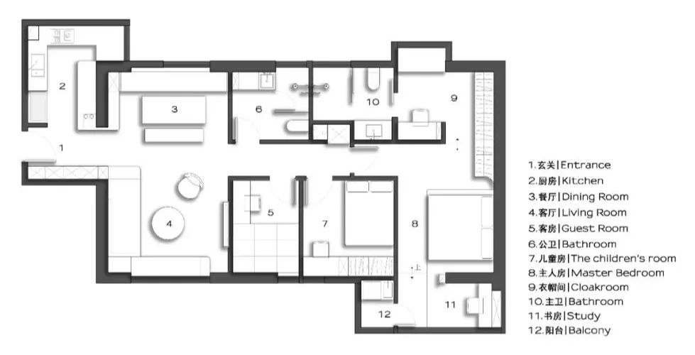 PDD深点设计 × 私宅:空间的起承转合