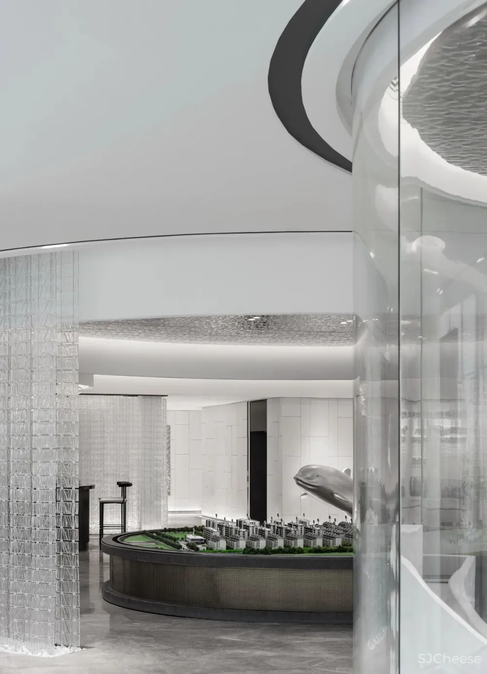 飞视新作 「 浩瀚空蒙 、轻盈通透」融创上海映红桥展示中心