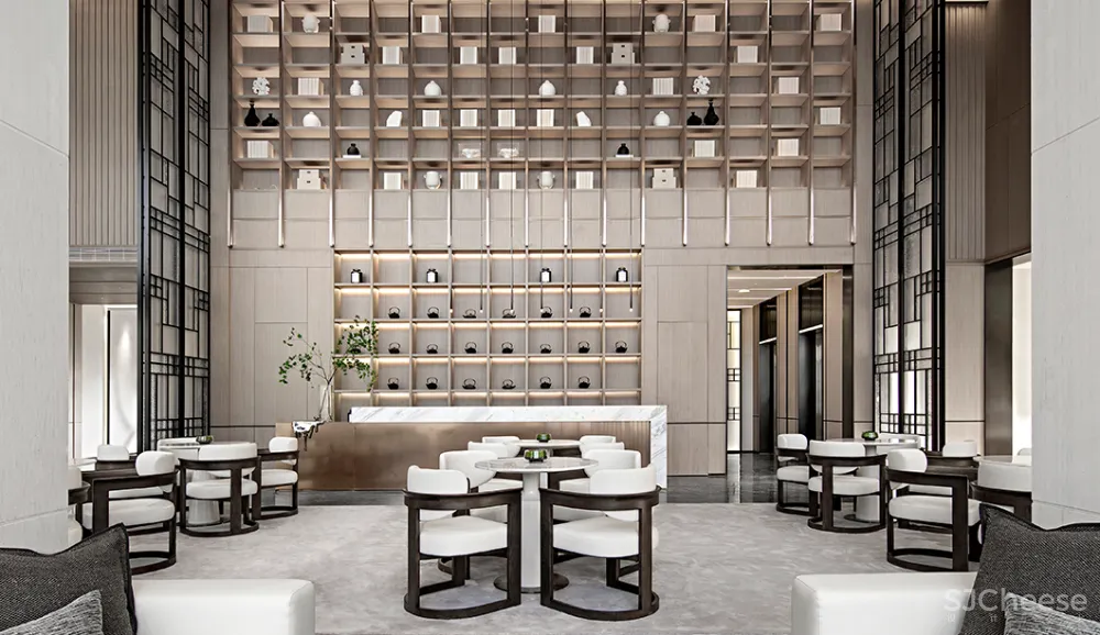 吴文粒:900㎡简约格调,探寻沉静的艺术!