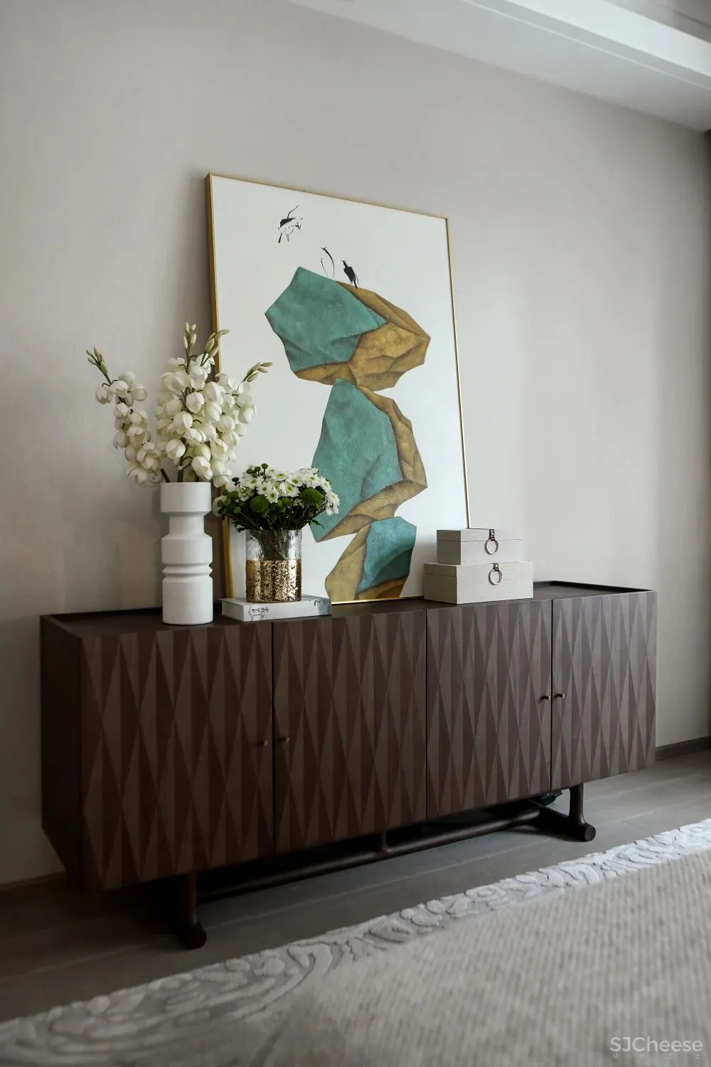 180m²写意新中式，方寸之间皆是儒雅与时尚！