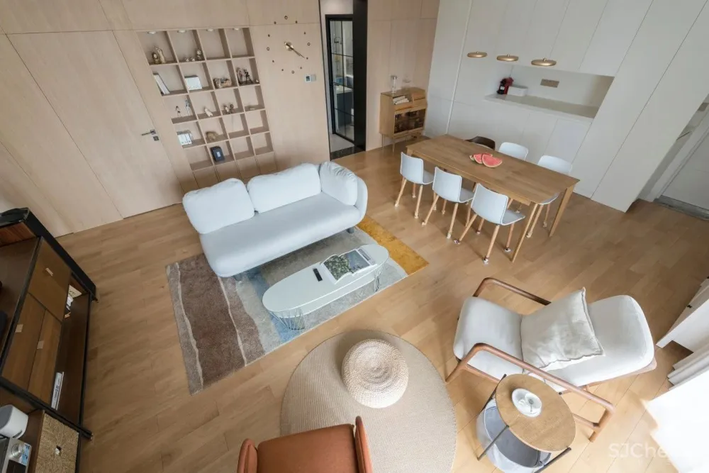 漾设计新作 120m²日式风格家居——风和日暄