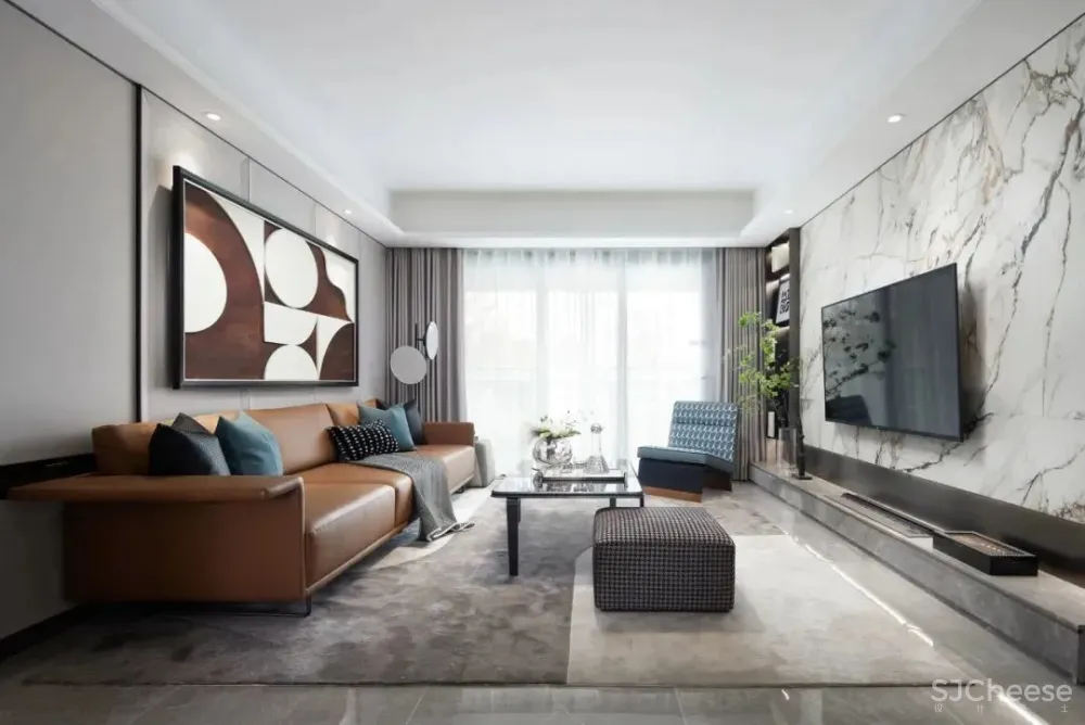 柔软而强大,都市精英的暖心归属! 羽果设计