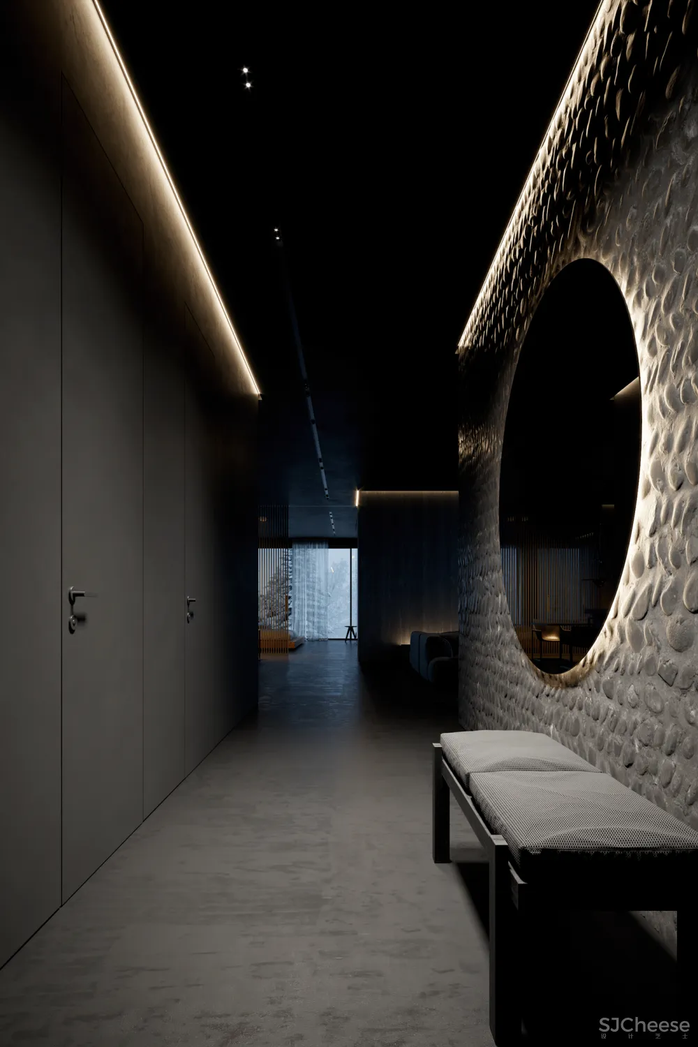 270㎡黑色空间,高级迷人!