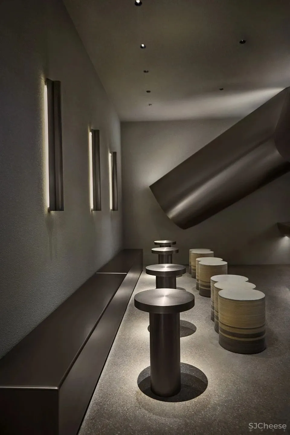 新作 对当下青年社交状态的探索 香蕉咖啡馆 芒果建筑设计有限公司