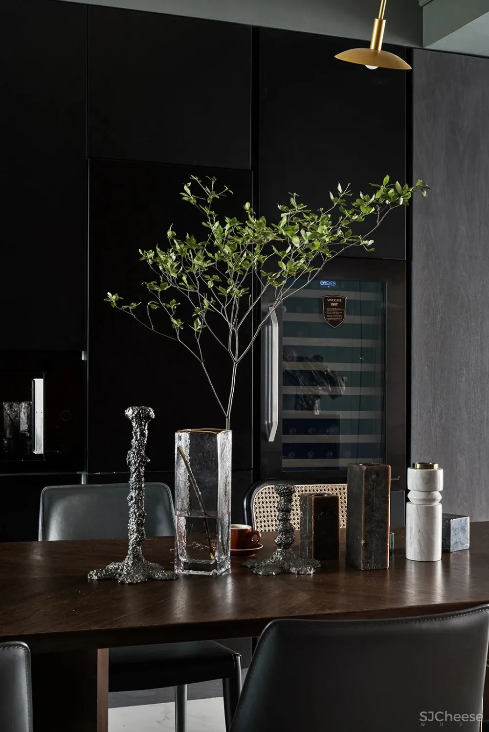 160㎡黛绿复古风，无法抗拒的优雅与质感!