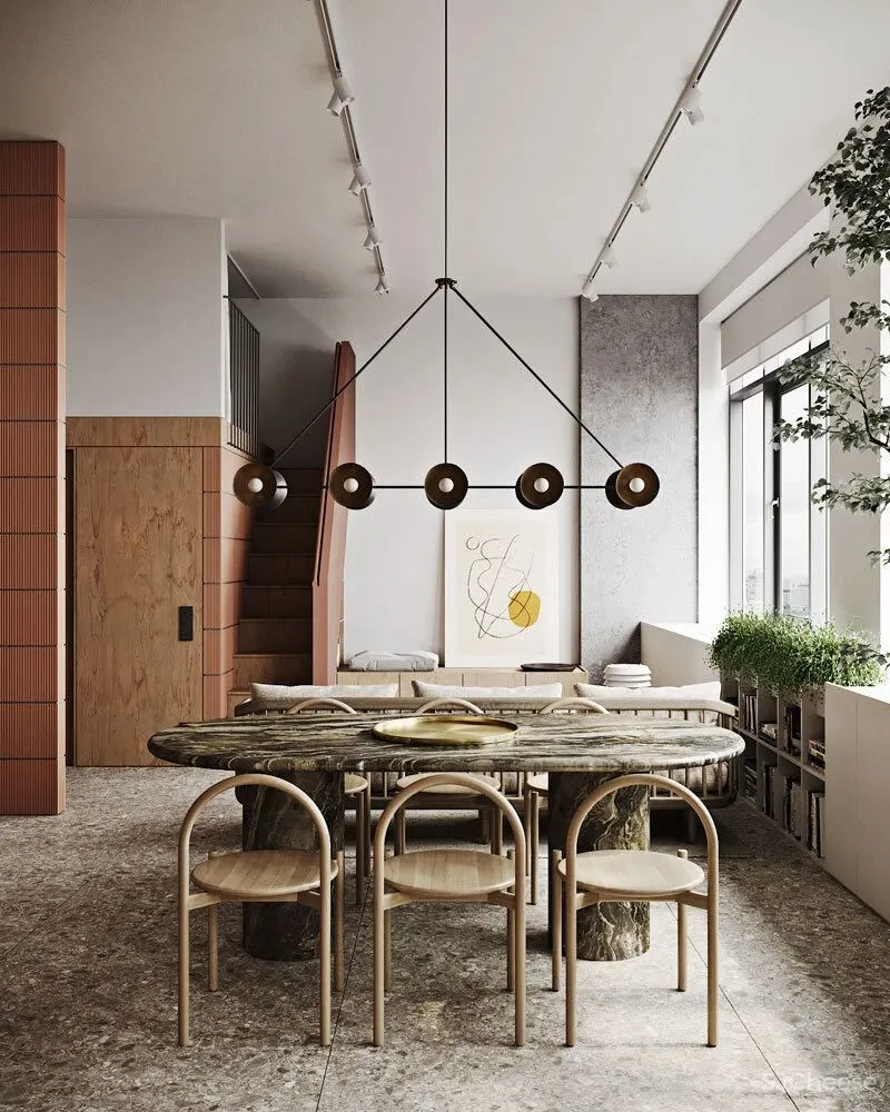 116m² 私宅,简约风格下,却有着强大的收纳空间