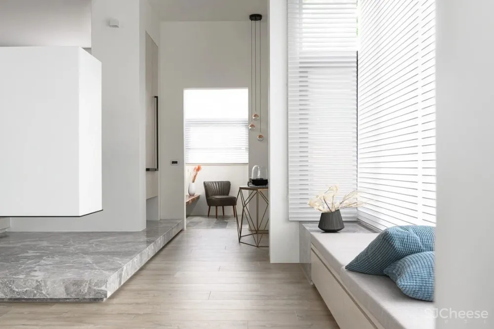 白色 原木色,一个简单又清爽的家!