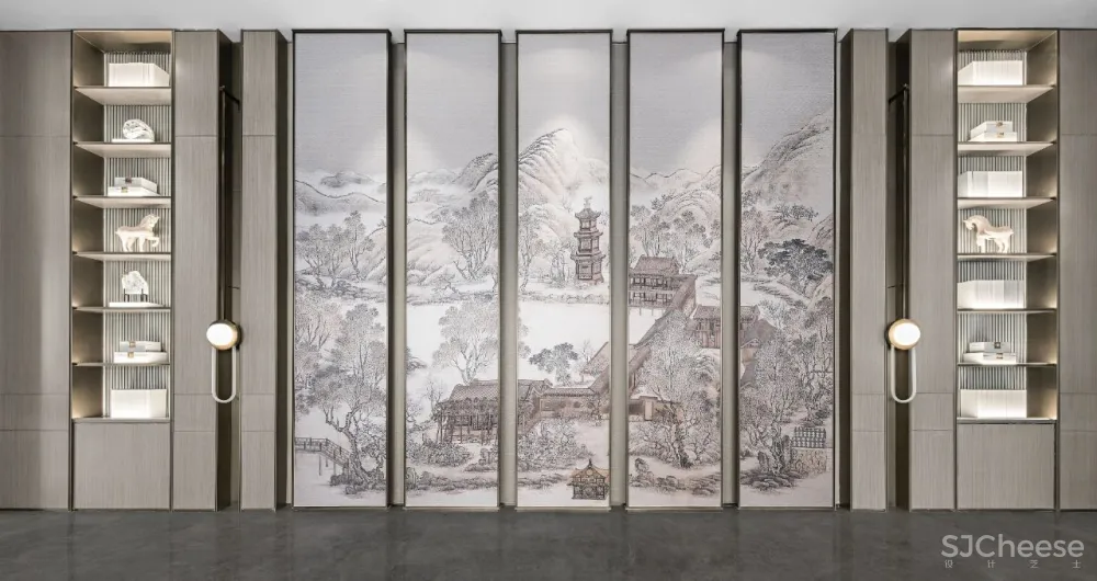 几朵设计 河风雅叙 洛水潺湲夕照中