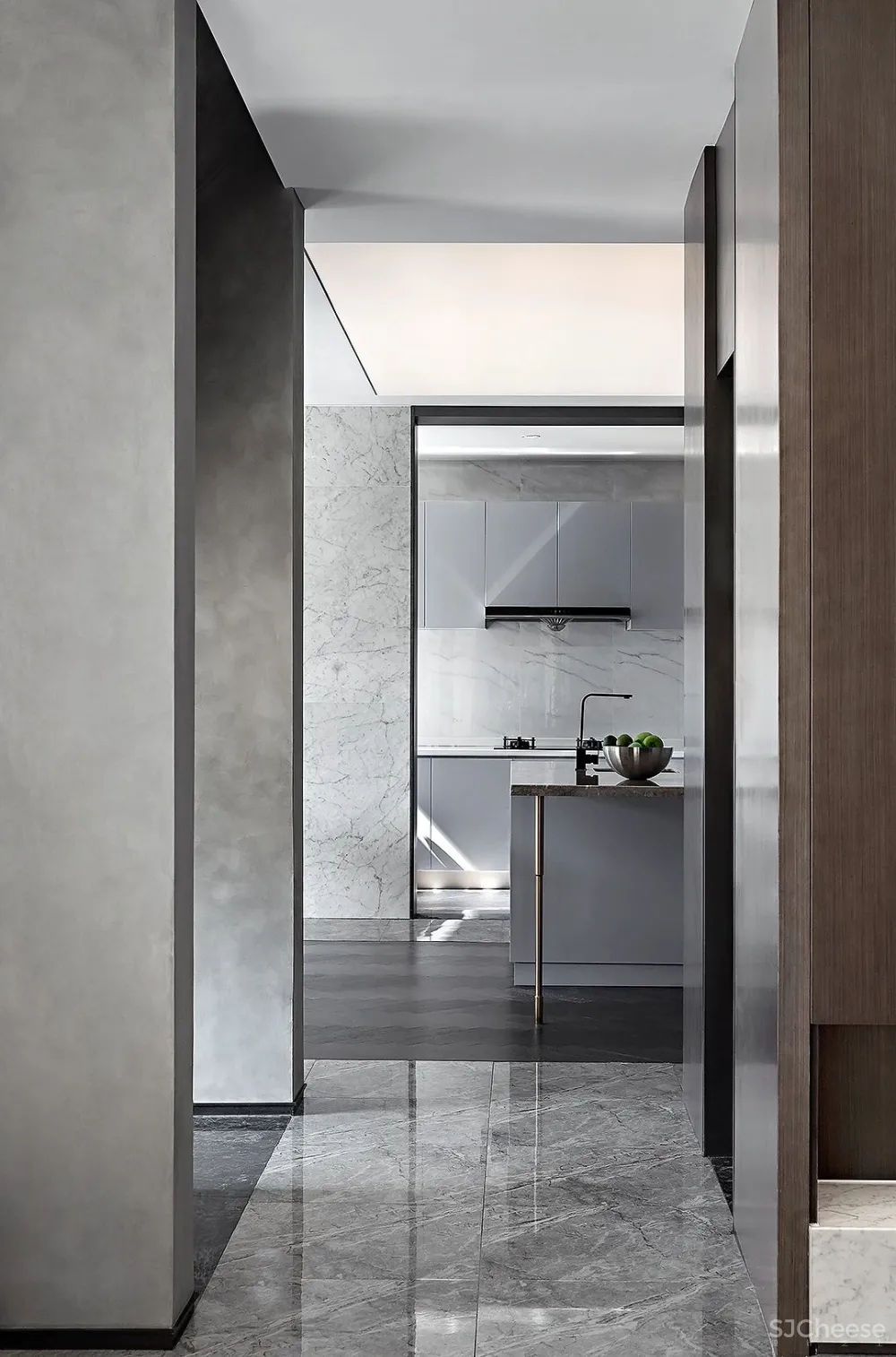 纯净而内敛，大隐于日光的莫兰迪美宅