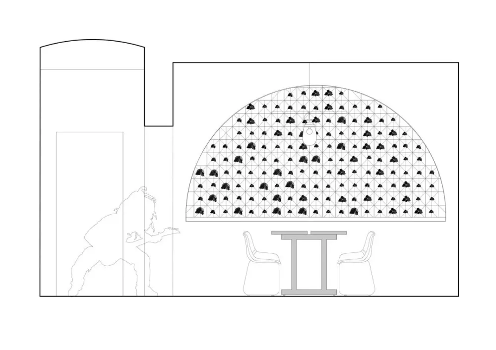 新作 布拉格Gran Fierro餐厅：将木炭融入粗野风格 Formafatal