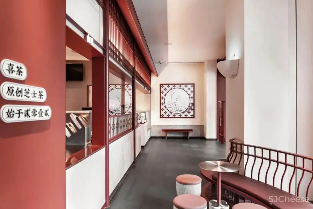 喜茶深圳的第100家店,古风主题美腻啦