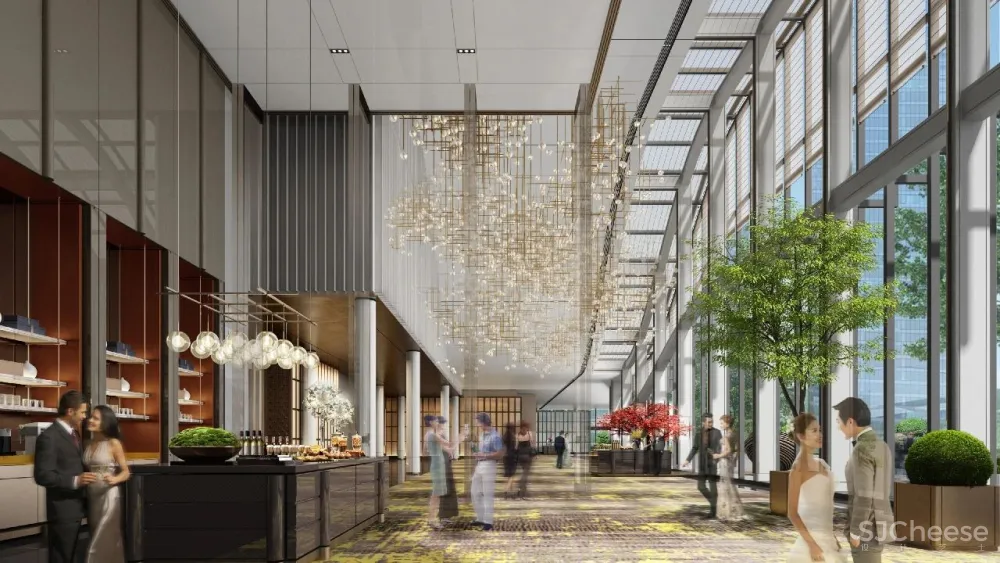 CCD.郑忠新作丨东莞「洲际酒店」 新岭南奢雅风尚