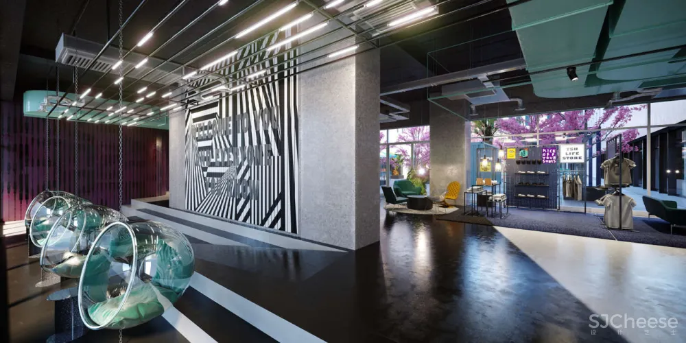 酒店还有共享办公,公区配置也「不讲武德」,网友:联合办公感觉要凉?