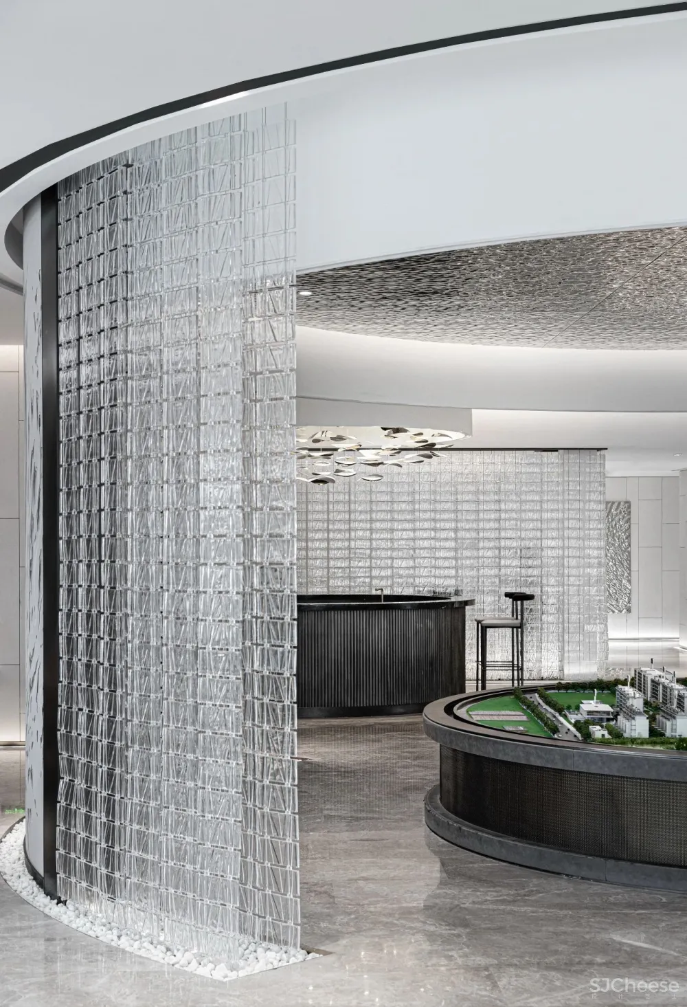 飞视新作 「 浩瀚空蒙 、轻盈通透」融创上海映红桥展示中心