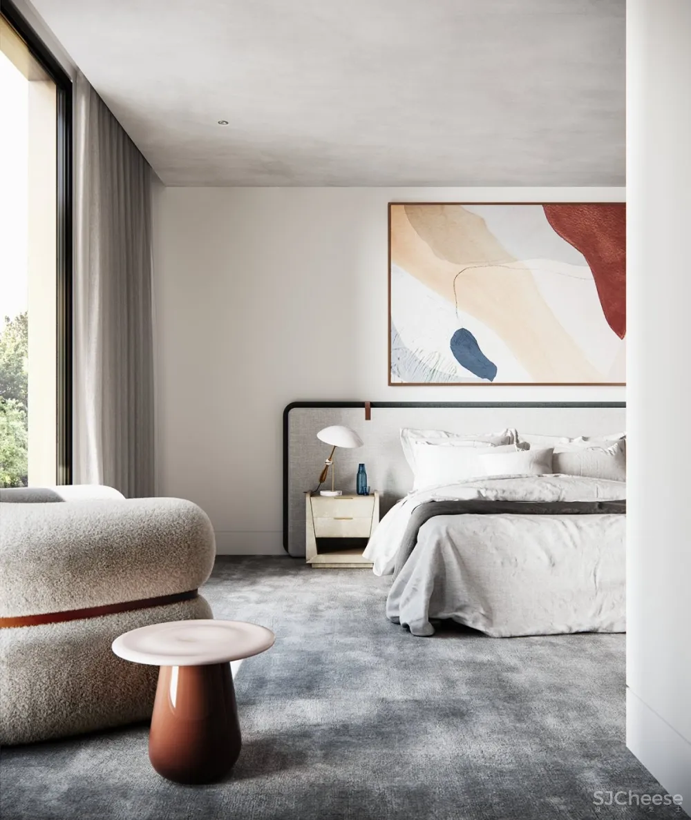 墨尔本,优雅,极简,充满质感和有机形态