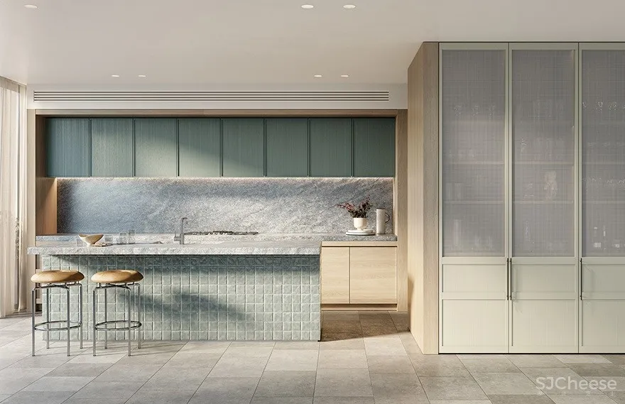 墨尔本,优雅,极简,充满质感和有机形态