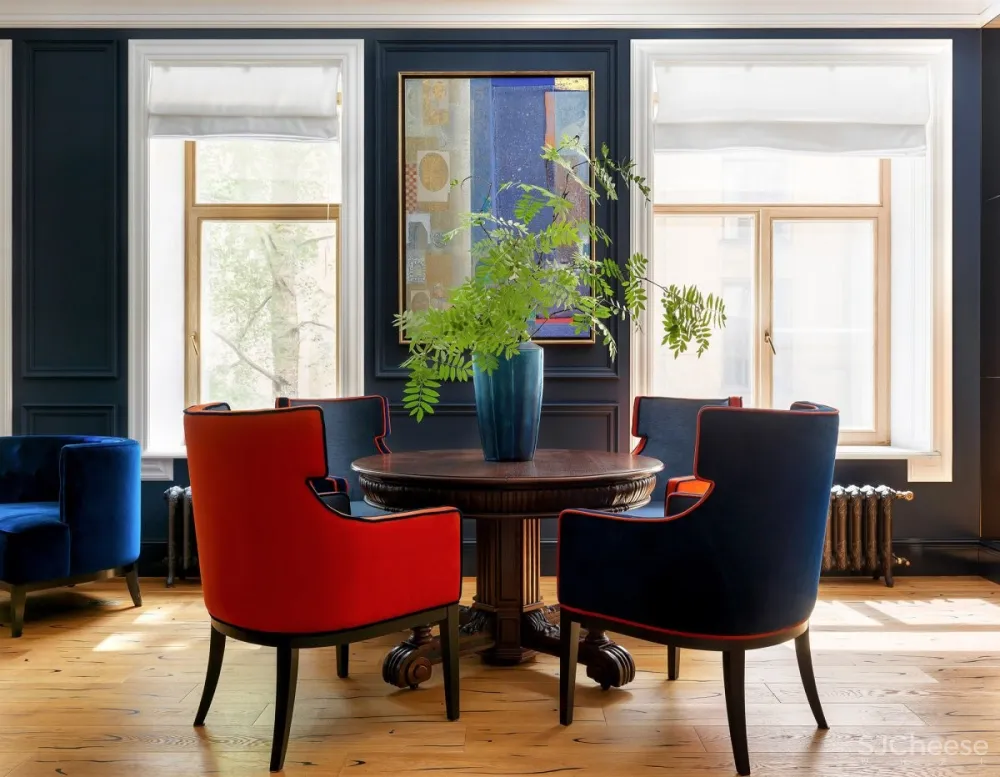 现代经典的灰色公寓空间