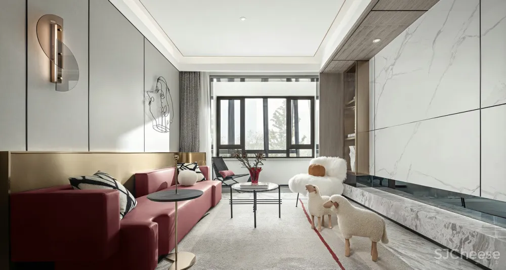 仅70㎡的现代主义风格的公寓