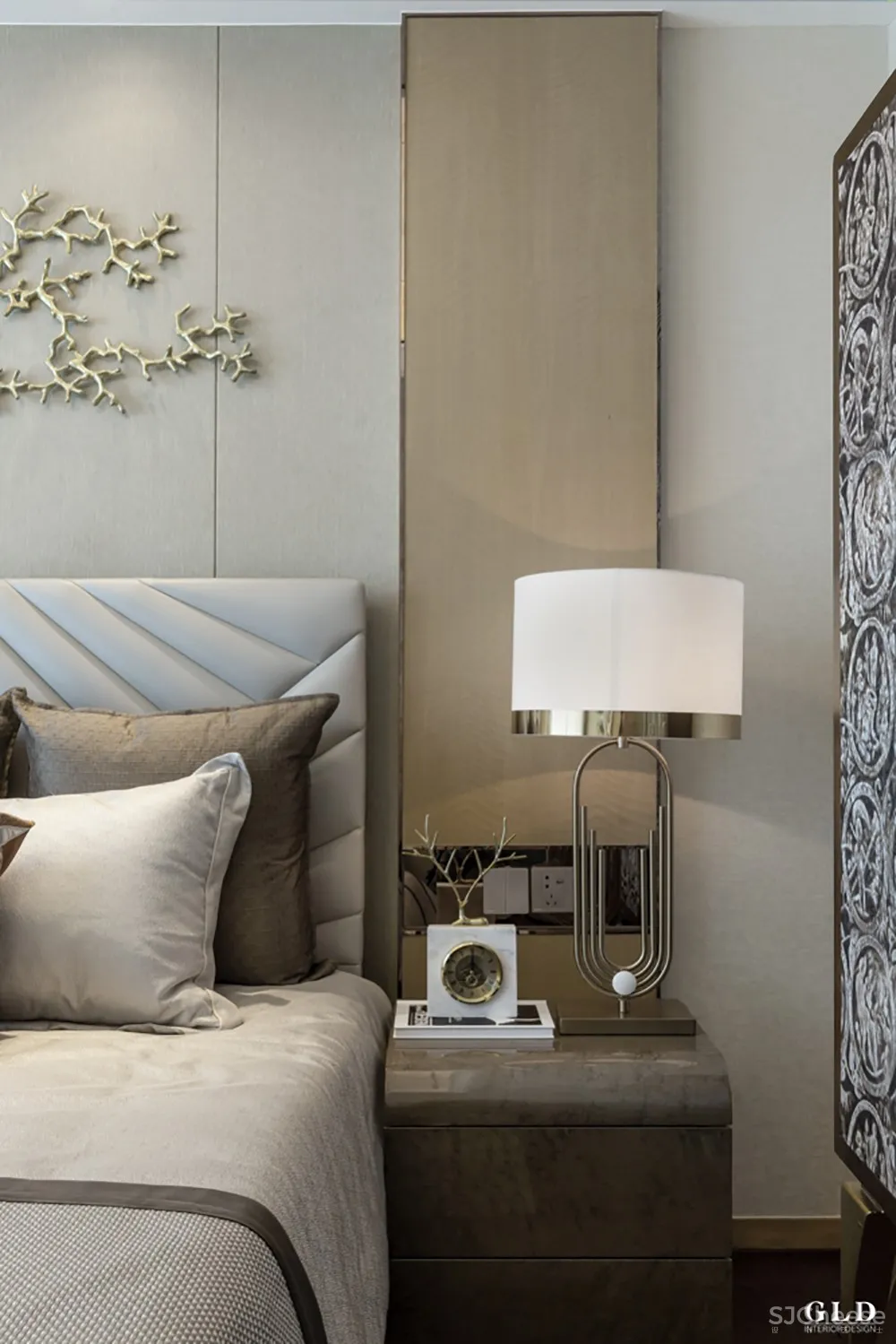 GLD绿檀设计作品 | 绿城·濮园项目95㎡样板间