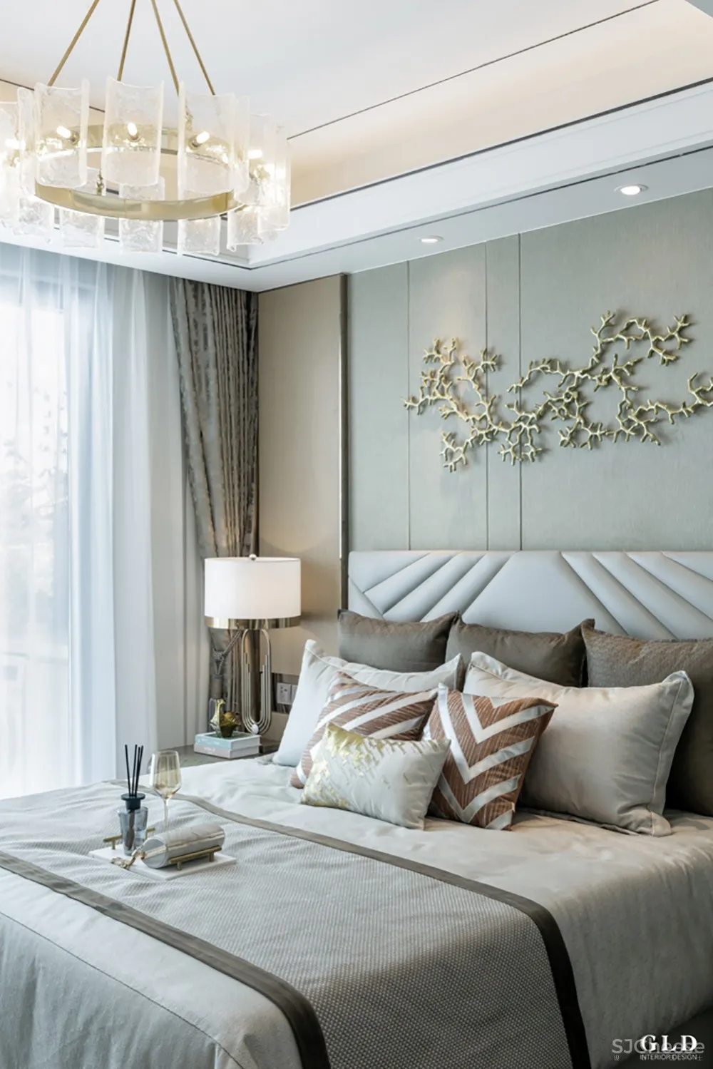 GLD绿檀设计作品 | 绿城·濮园项目95㎡样板间