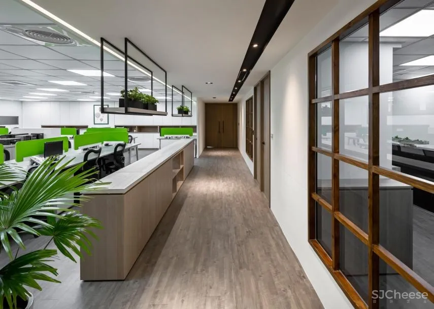 330㎡办公室设计 | 在禅意的魅力下,每个角落都变得清闲自适!