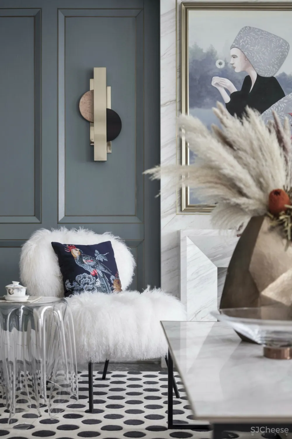 400㎡法式浪漫别墅,致敬经典的现代优雅演绎装修设计案例|