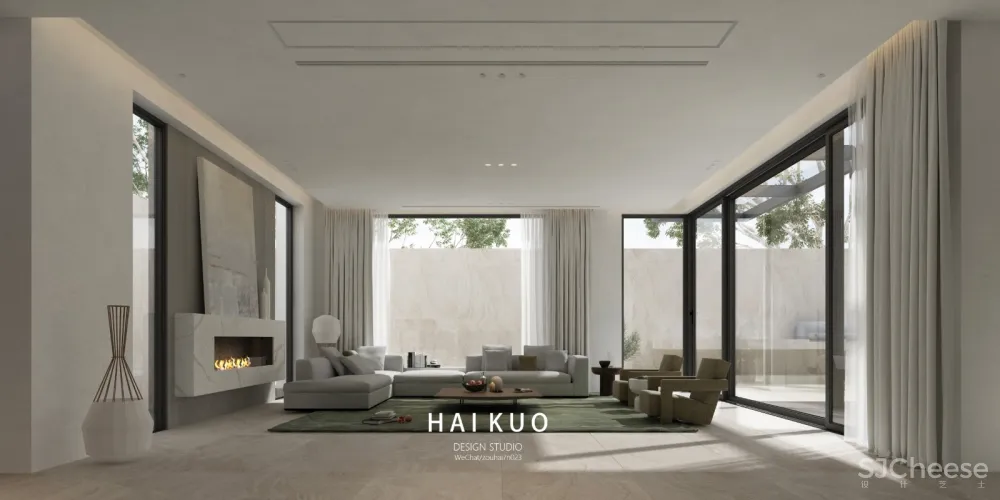 海阔独立设计工作室原创新作/金科美院端户