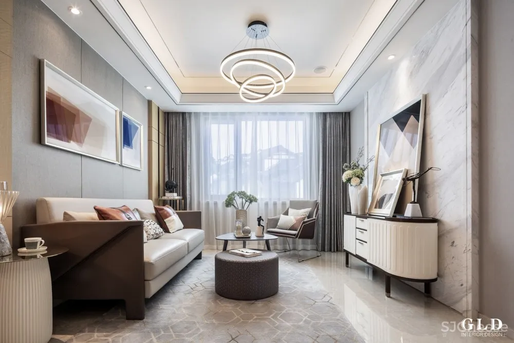 GLD绿檀设计作品 | 绿城·濮园项目95㎡样板间