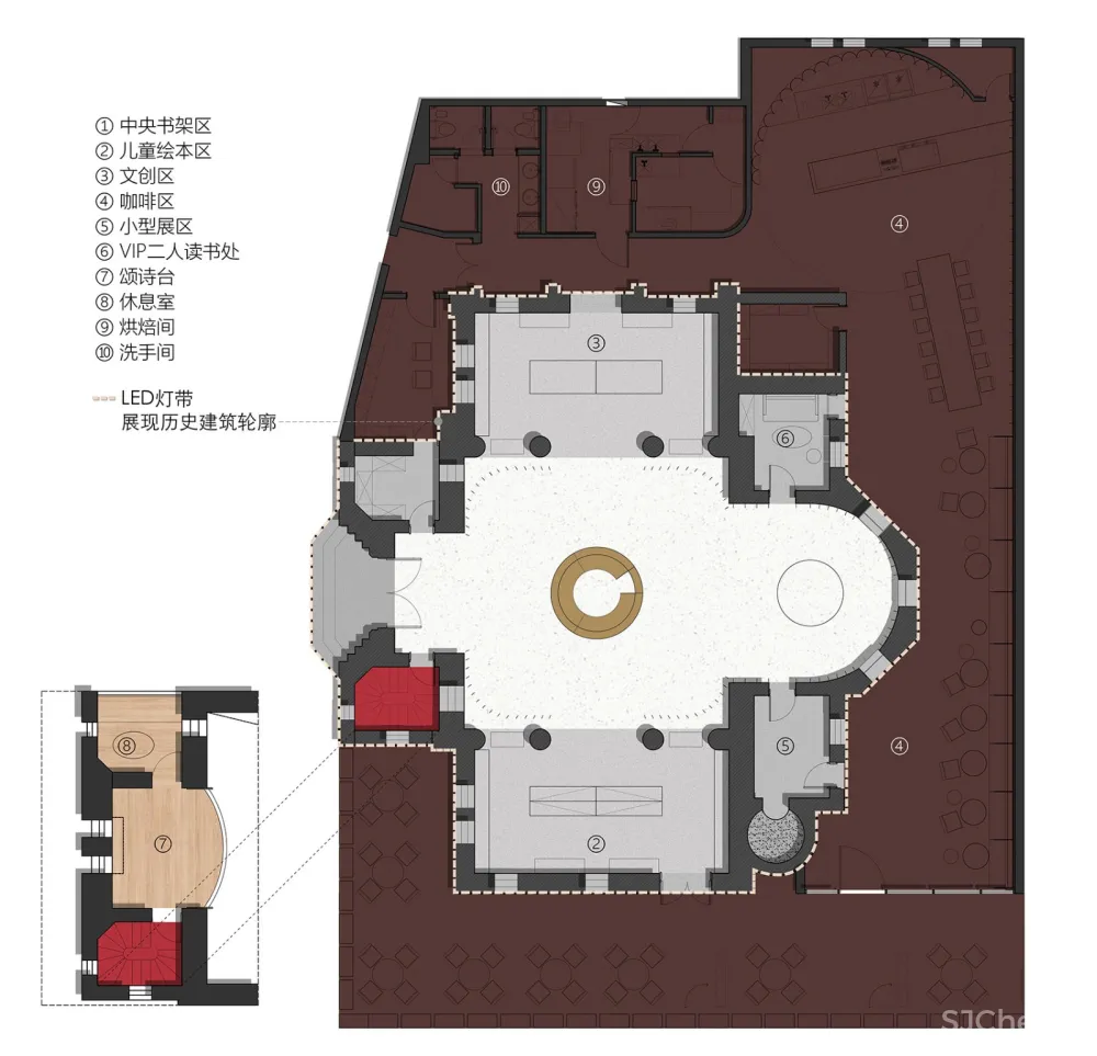 新作 | 思南书局诗歌店,上海 / Wutopia Lab