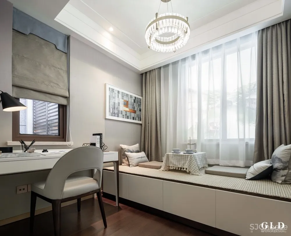 GLD绿檀设计作品 | 绿城·濮园项目95㎡样板间