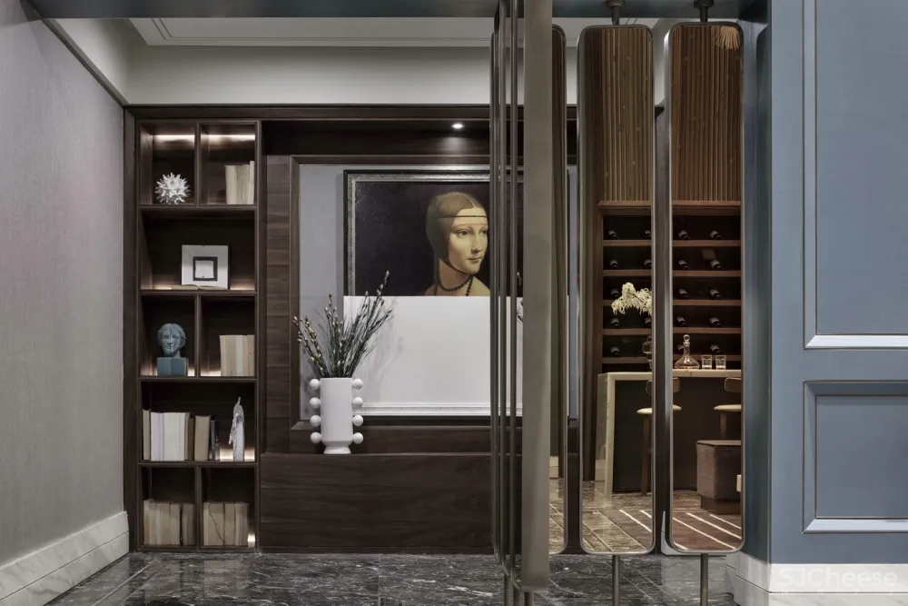 400㎡法式浪漫别墅,致敬经典的现代优雅演绎装修设计案例|