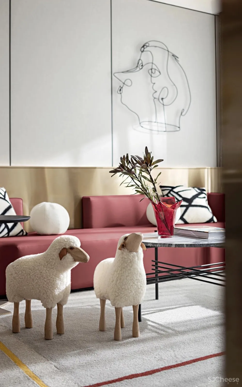 仅70㎡的现代主义风格的公寓