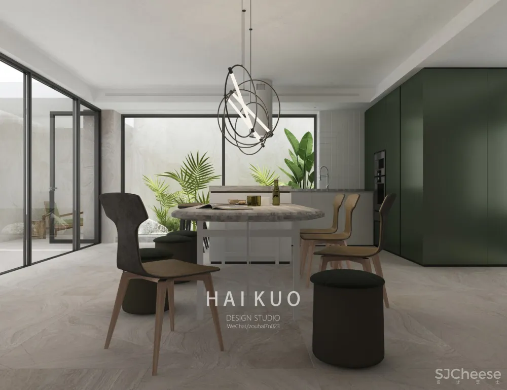 海阔独立设计工作室原创新作/金科美院端户