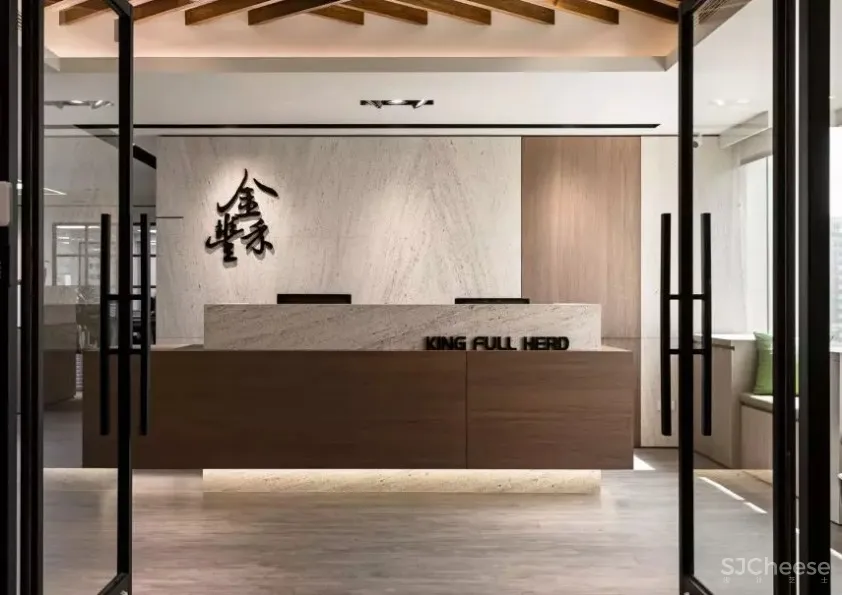 330㎡办公室设计 | 在禅意的魅力下,每个角落都变得清闲自适!