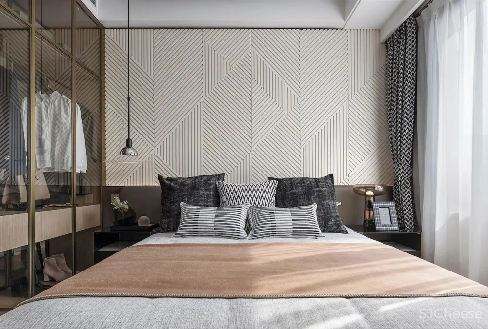 90平户型样板间项目装修设计案例