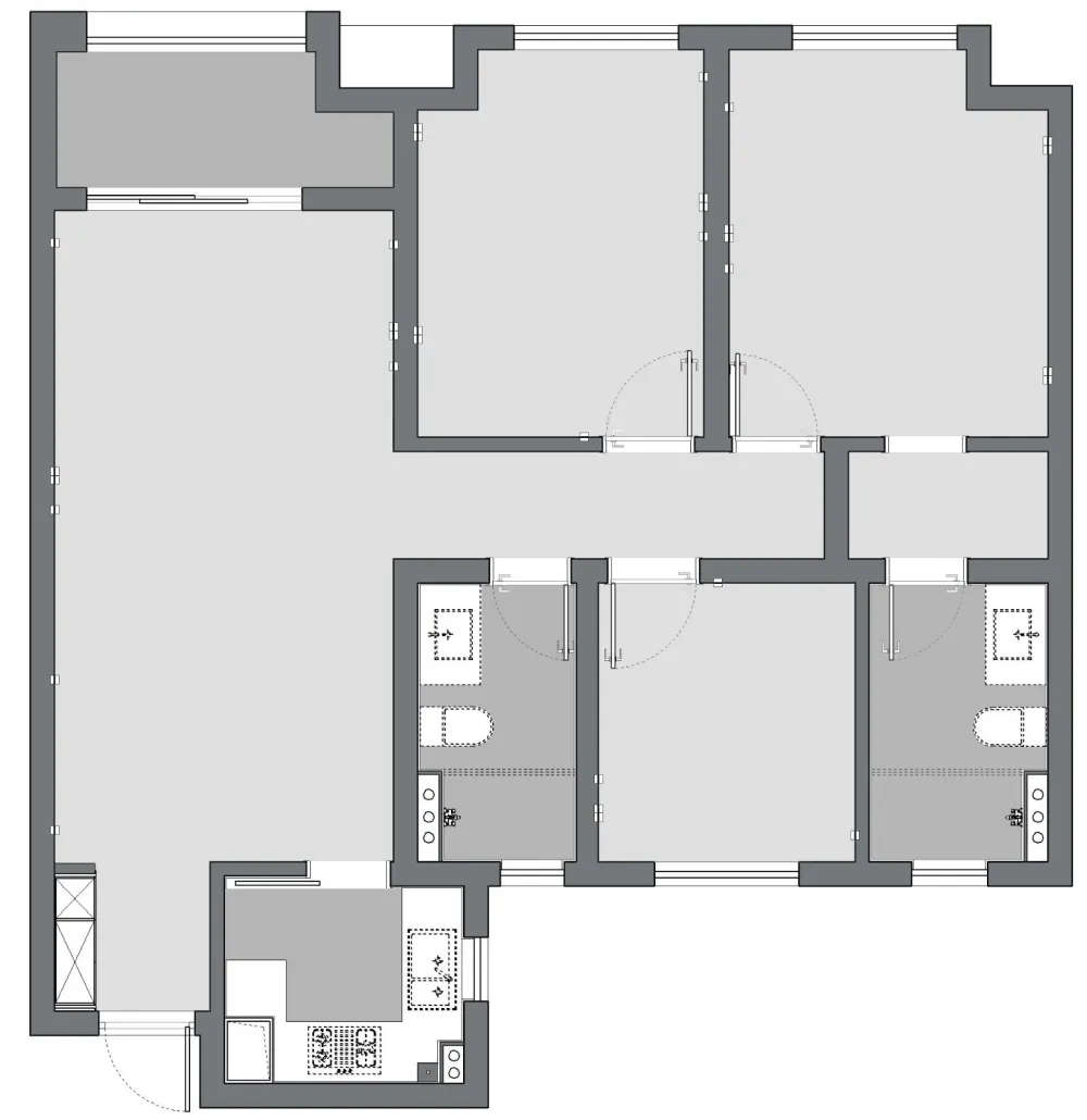 给千篇一律的精装房来个ins风